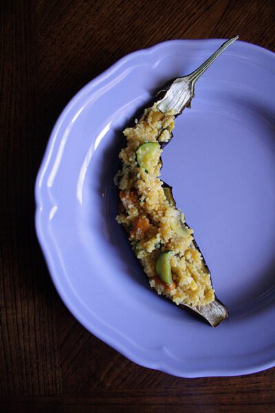 Cous cous di verdure – con curry, curcuma e paprika –